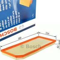 Bosch F026400119 Luftfilter FüR BMW 1 E81 E82 E87 E88 3 E90 E91 E92 E93 X1 E84