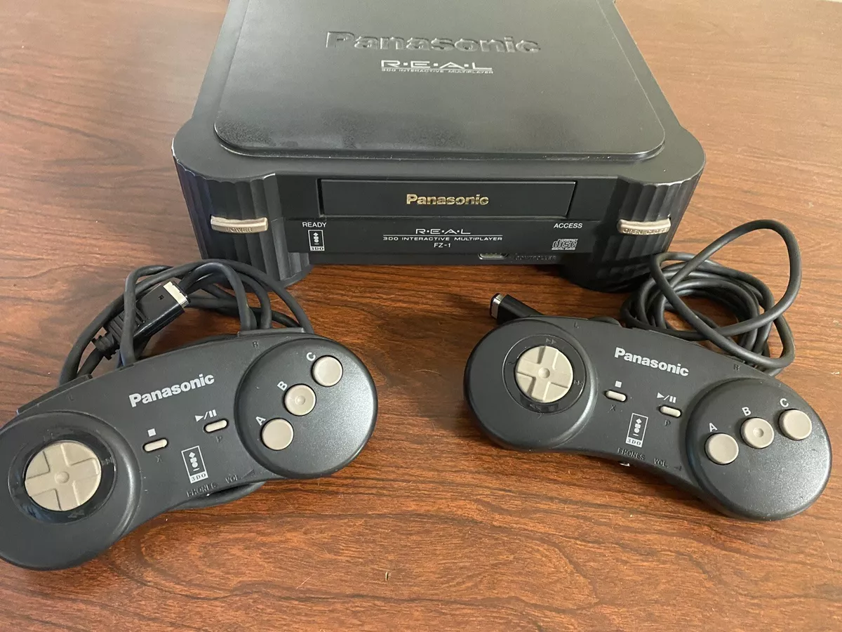 Panasonic 3DO FZ1, Games, Hookups, Manual & Controllers!