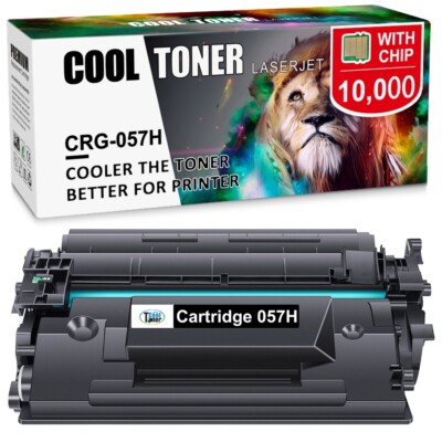 1PK 057H Toner for Canon 057 ImageCLASS MF445dw LBP227dw LBP226dw High Yield