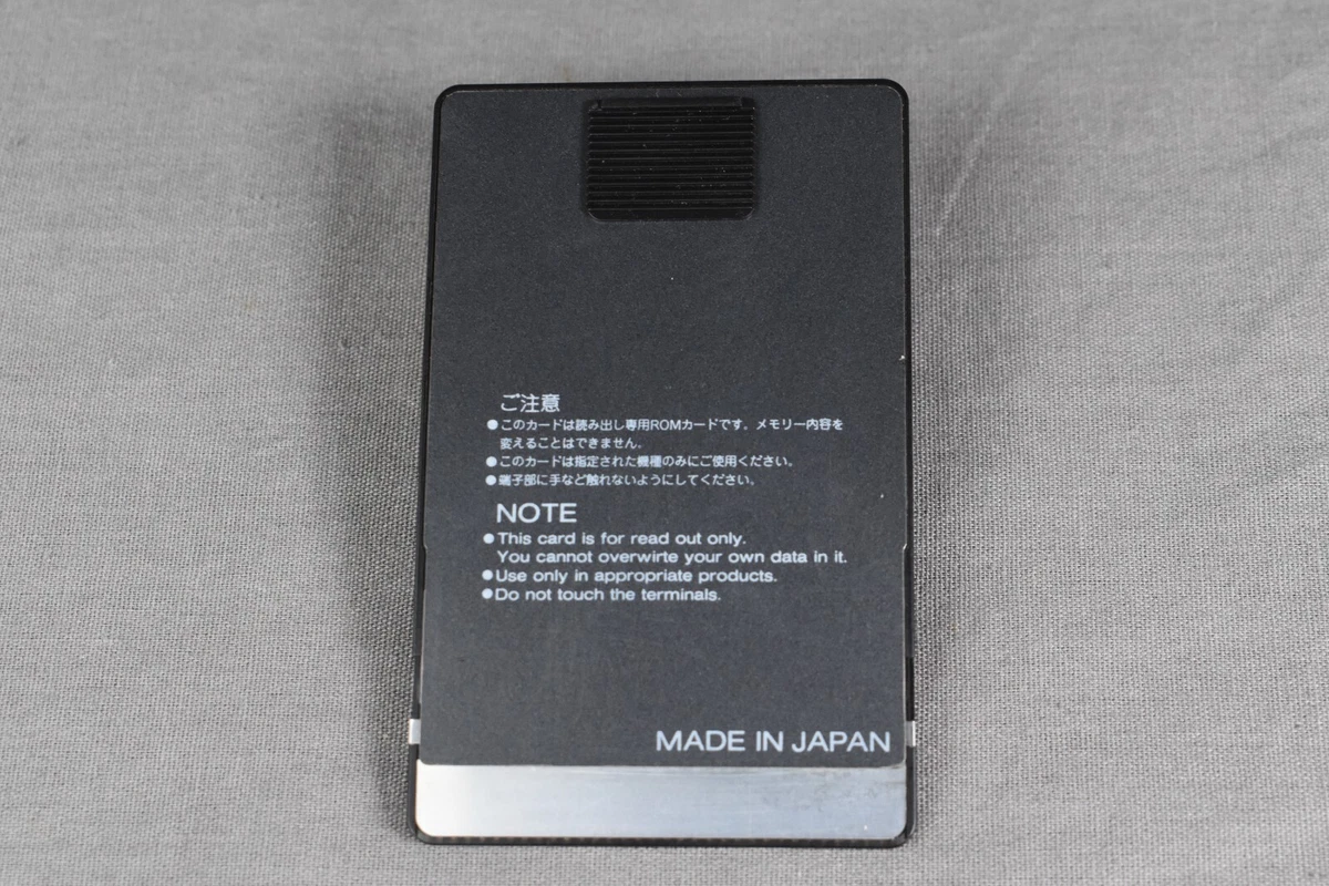 Roland SN-U110-08 Synthesizer Sound Library PCM Data Rom Memory Card for U-110