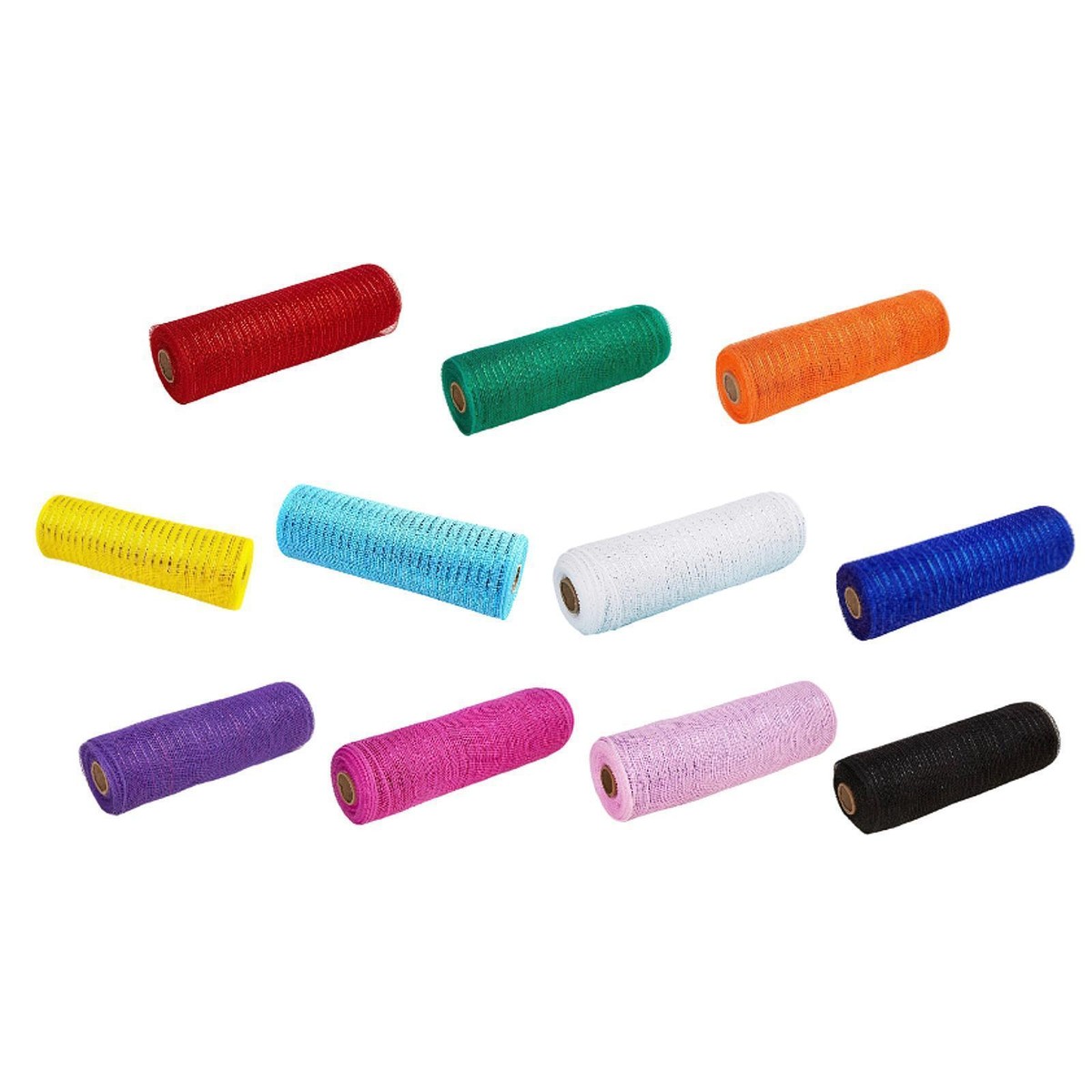 Mesh Ribbon Roll Crafts 10inch 10Yard Mesh Roll for Bows Halloween