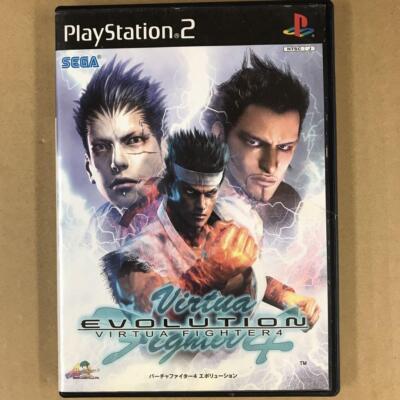 Playstation 2 PS2 Virtua Evolution Virtua Fighter 4 Video