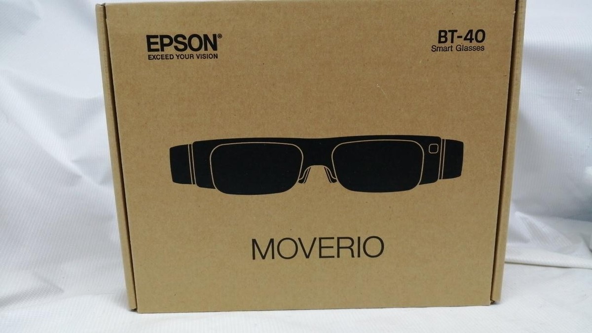BT-40 エプソン スマートグラス［単体モデル］ EPSON MOVERIO Moverio BT-40S Smart Glasses with Intelligent Touch