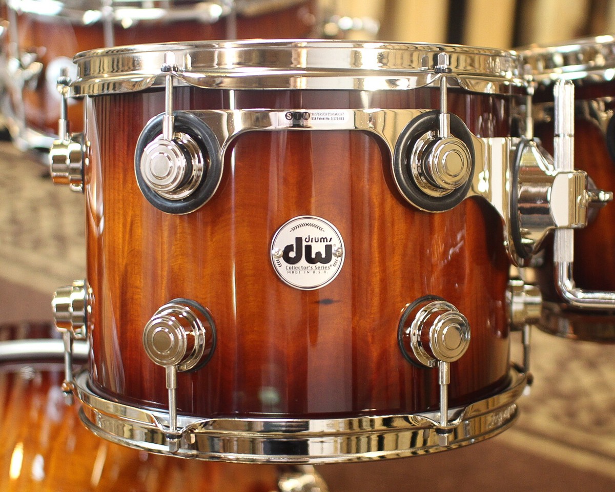 DW Collector's Maple Amber to Tobacco Burst Over Macore Drum Set -  SO#1138505