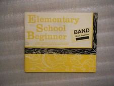 Norman Ward Elementary School Beginner Band Method Brass Ensemble Vintage 1956