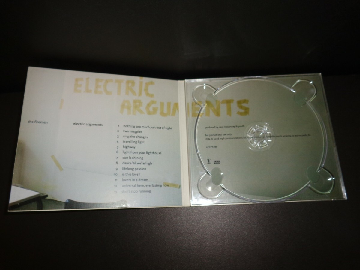 ELECTRIC ARGUMENTS by THE FIREMAN-PAUL McCARTNEY-Rare Collectible