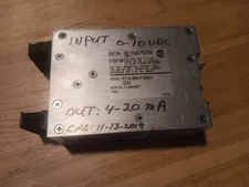 MOORE INDUSTRIES SIGNAL CONVERTER / ISOLATOR MODEL: FCT/4-20MA/4-20MA/U DIN