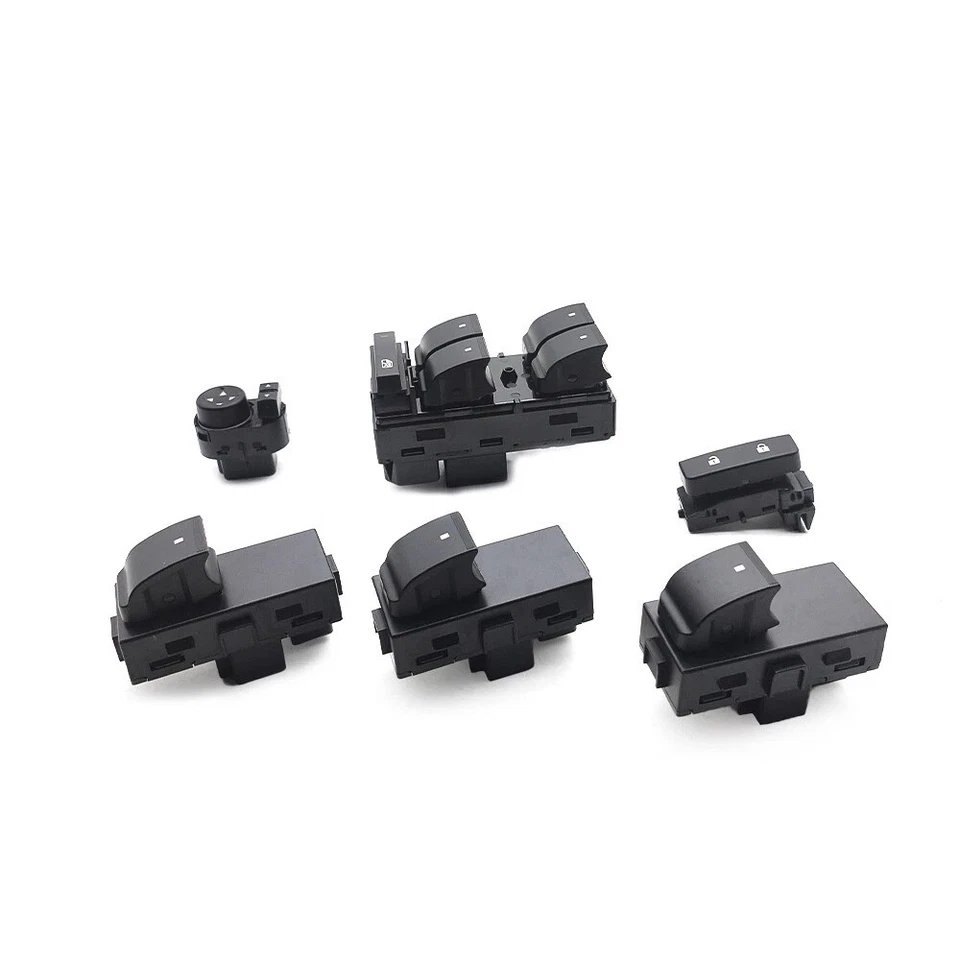 Power Window Switch Button Sets For 2007-2013 Chevy Silverado 1500 2500HD 3500HD — 第 2/4 张图片