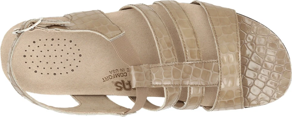 SAS Women's Allegro Strappy Sandal Taupe Leather 9 M - Image 2 of 3