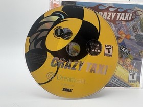 Crazy Taxi (Sega Dreamcast, 2000) CIB Complete w/ Manual - Tested Sega All Stars