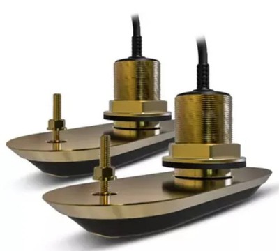 Raymarine T70319 RV-220 RealVision 3D Bronze Thru-Hull Transducer Pair Pack 20