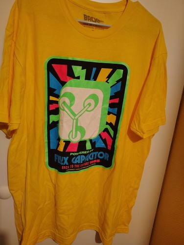 Back To The Future Universal Studios Flex Capacitor T-shirt Size XL