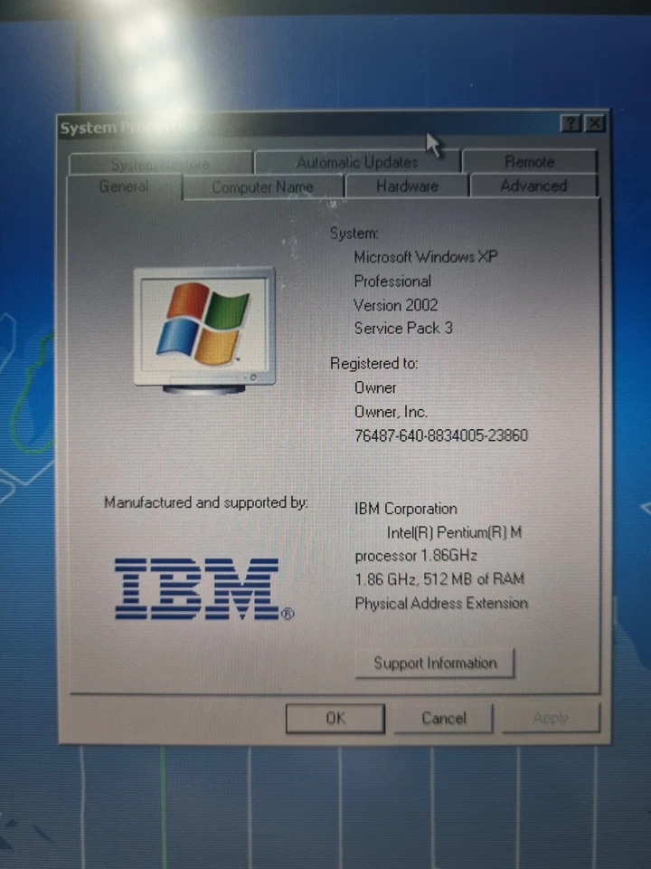 IBM ThinkPad R52 - 40 GB HDD, Intel Pentium-M, 512 MB RAM - Immagine 2 di 4