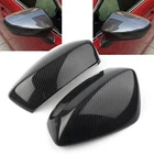 For Mazda 3 Axela 2014 2015 2016 2x Carbon Fiber Look Side Mirror Cover Caps