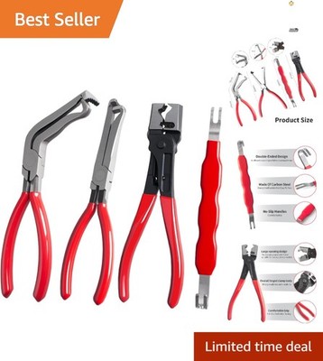 Multi-Functional 4-Piece Electrical Disconnect Pliers for Hassle-Free Repairs