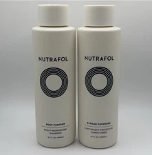 Nutrafol Shampoo & Conditioner 8.1oz for Thinning Hair Brand New & Sealed