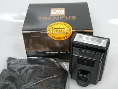 Olympus Blitzgerät Blitz Electronic Flash T32 TOP n. Mint + Ta case + OVP boxed