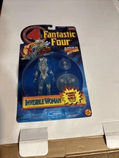 NEW SEALED Fantastic Four Invisible Woman Figure Movie Like Toy Biz 1995