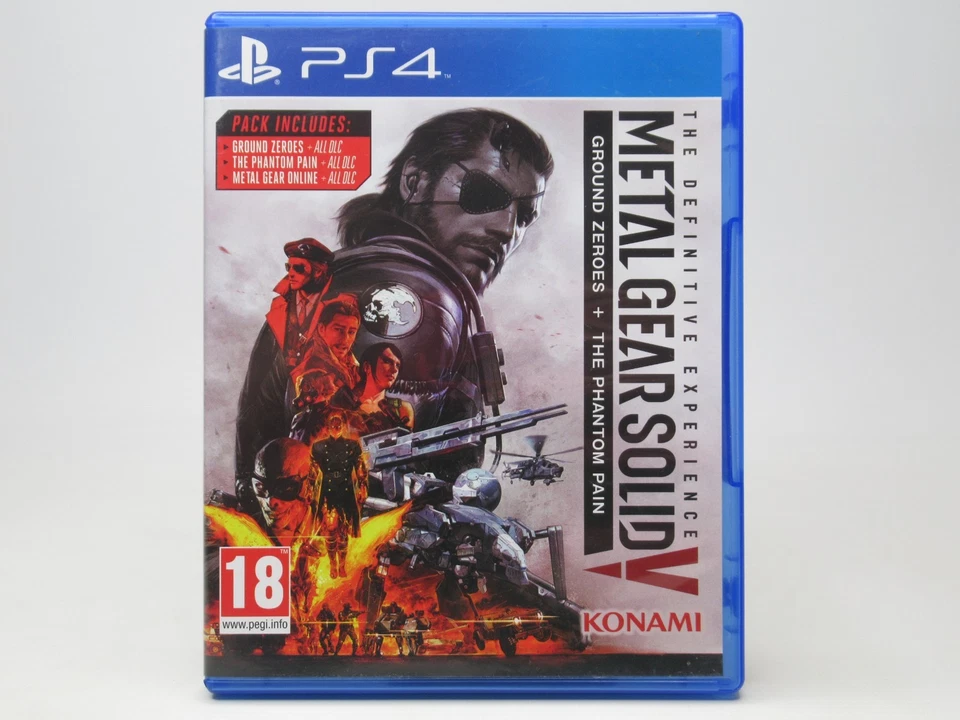 Metal Gear Solid V Ground Zeroes + The Phantom Pain Playstation 4 PS4 Video Game - Image 2 of 4