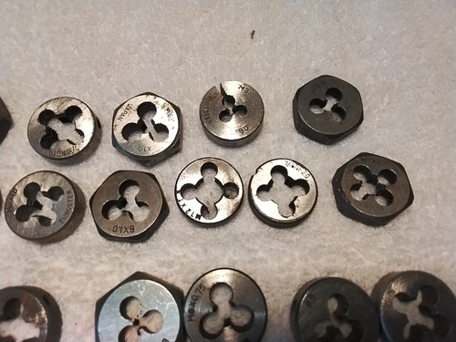 29pc ASSORTED SIZES DIES SAE-METRIC - Picture 7 of 7