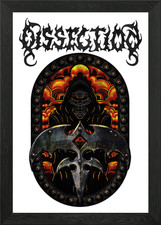 Nacht Blut Gerahmtes Wandbild Poster Leinwanddruck Bild