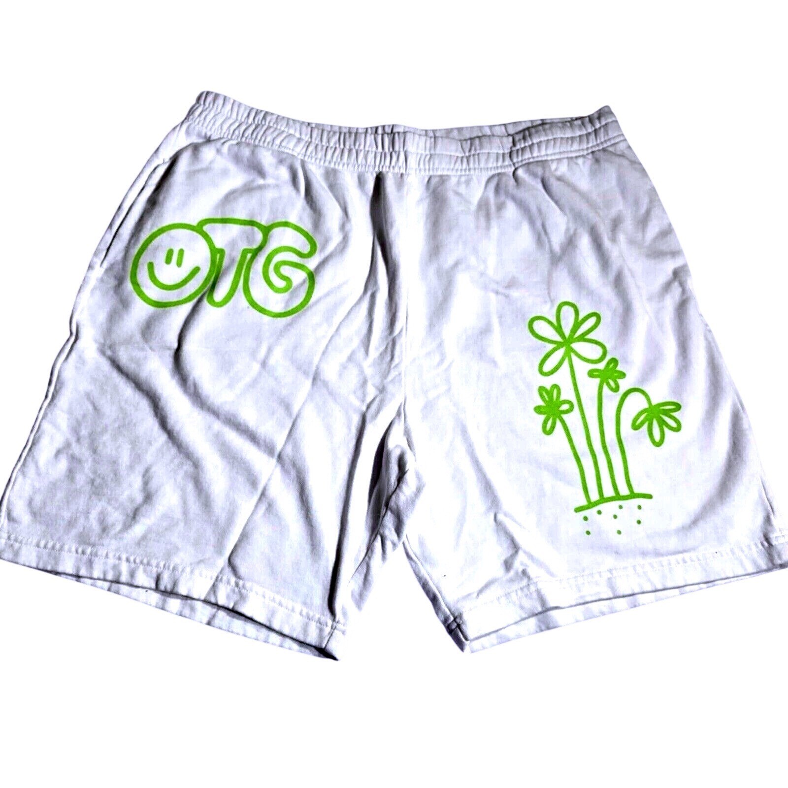 Off The Grid Records John Summit What A Life White Sweat Shorts