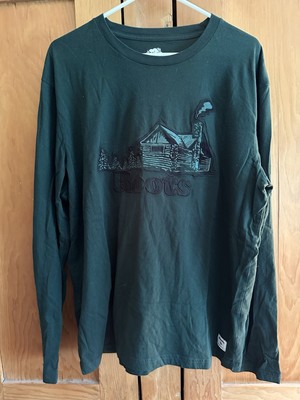 Roots Brand Men s Large Graphic Long Sleeve Shirt