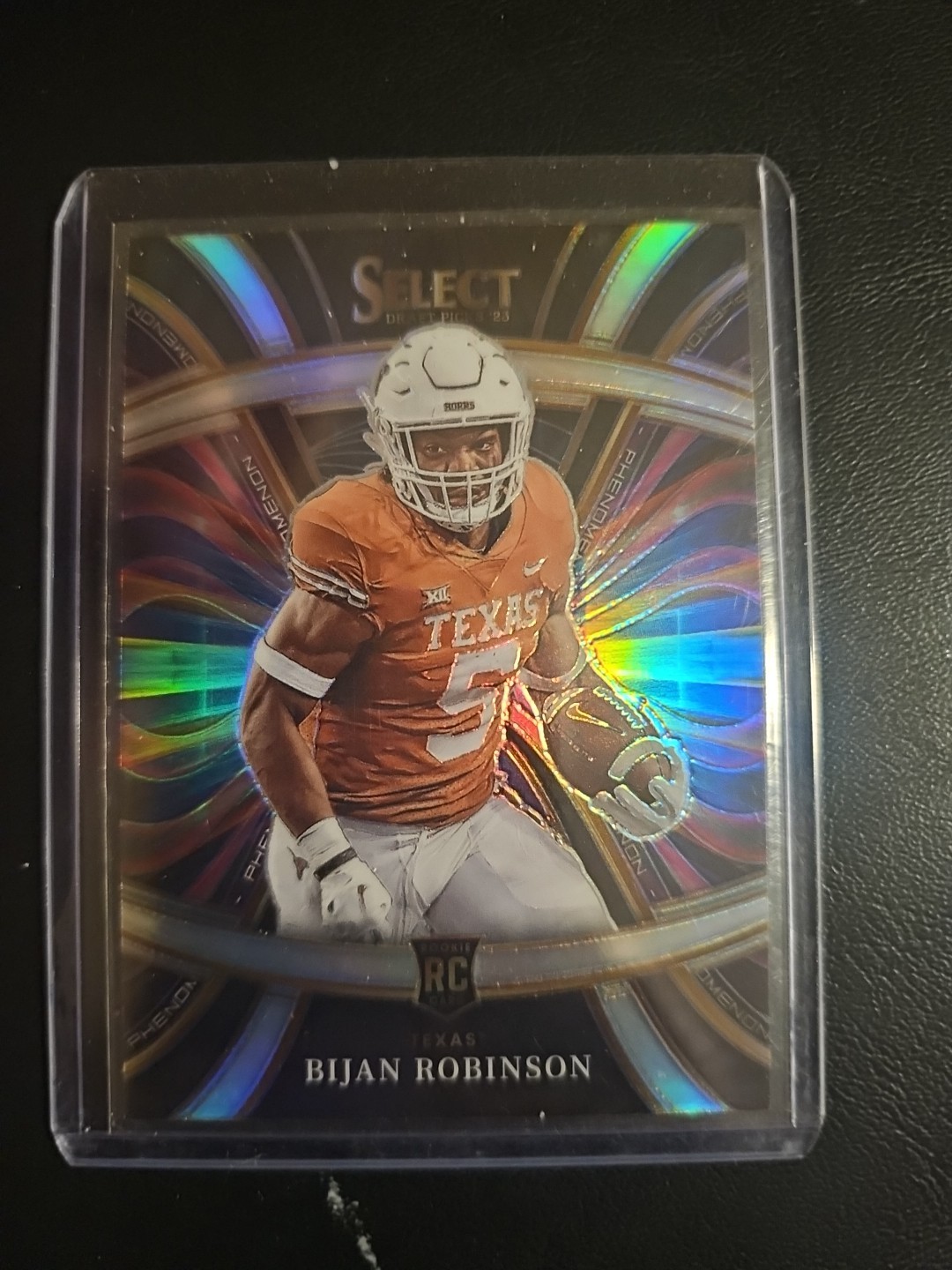 2023 Panini Select Draft Picks - Phenomenon Bijan Robinson #PH-BR Silver Prizm