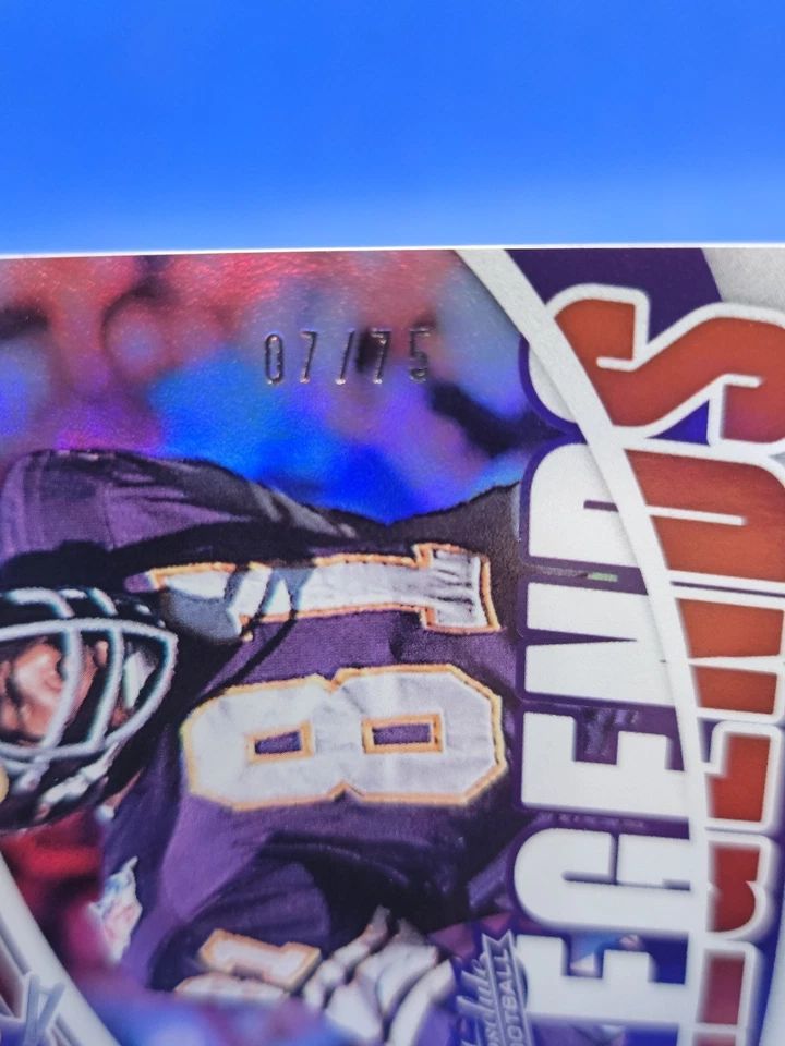Panini Absolute Carl Eller 2025 Football Legends Signatures automático/75 Vikings Salón de la fama Foto 2 de 3