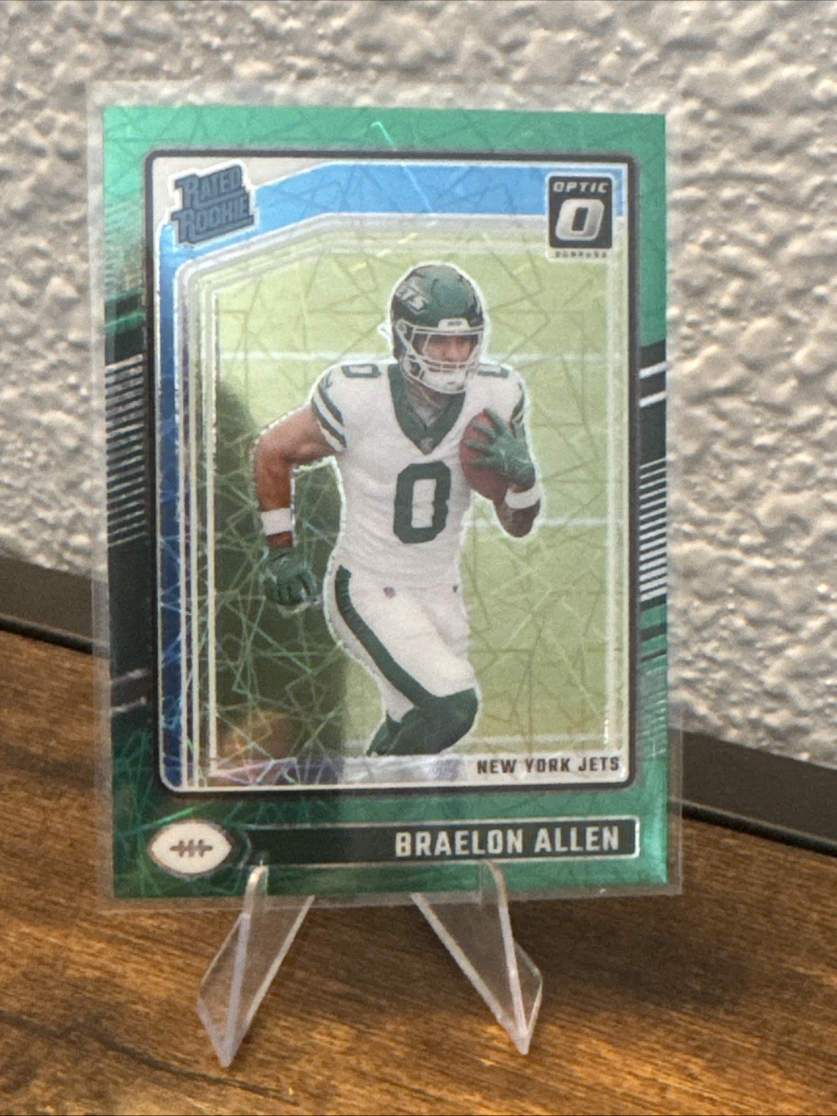 2024 Panini Donruss Optic - Rated Rookie Braelon Allen #211 Green Velocity Prizm