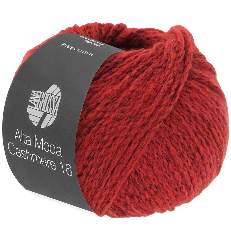 Wolle Kreativ! Lana Grossa - Alta Moda Cashmere 16 Fb. 71 rot 50 g