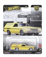 Mattel Hot Wheels Premium Car Culture Fast Wagons '70 Chevelle Ss Wagon
