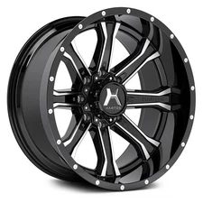 Hartes Metal YSM-711 STRIKE Wheel 22x12 (-44, 6x139.7, 106.1) Black Single Rim