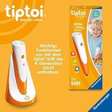 🧸🔋 Ravensburger tiptoi Stift Ladestation 00111 lädt Akku & Audiodateien 🏠📶