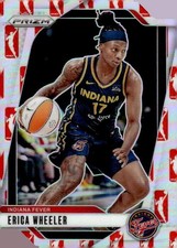 2024 Panini Prizm WNBA #61 Erica Wheeler WNBA Logo Prizms