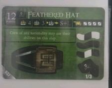 Pirates Csg South China Seas Feathered Hat 032