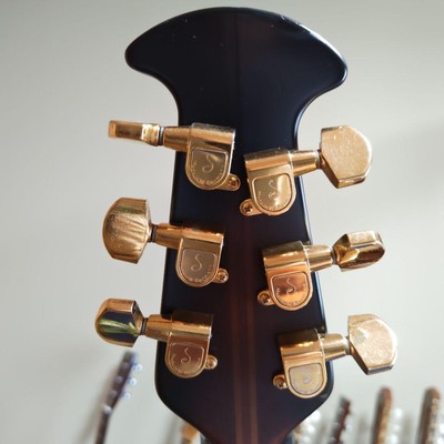 Acoustic Guitar Ovation Model No.1868 Elite Sunburst USA Rosewood