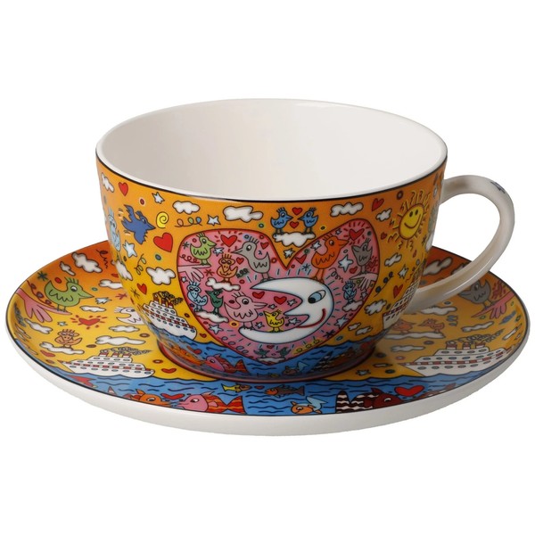 Goebel James Rizzi Milchkaffeetasse 'The Romance Of The Sea 0,5L' 2026-image