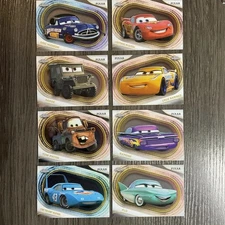 2025 Topps Chrome Disney Cars Movie Set (8) Cards
