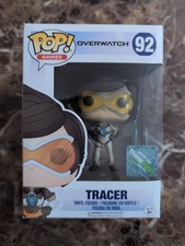Funko Pop! - Games - Overwatch - #92 - Tracer - Think Geek Excl - NIB - Vaulted