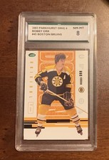 2003-04 Parkhurst Original Six Boston Bruins Bobby Orr #45 HOF SPA 8 NM-MT