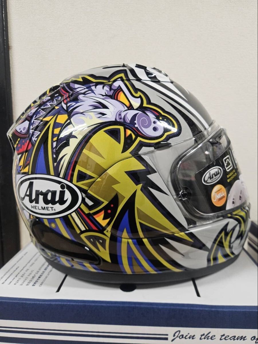 Arai RX-7X NAKASUGA Racing Flagship Full Face Helmet Size M New