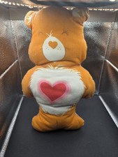 Care Bears TENDERHEART PILLOW 12" Plush VINTAGE Stuffed Animal