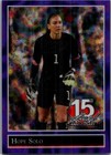 Hope Solo 2025 Leaf National NSCC 15th Anniversary Purple /7