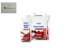 Equate Max Protein Nutrition Shake, Chocolate Flavored, Liquid, 11 fl oz, 4 Coun
