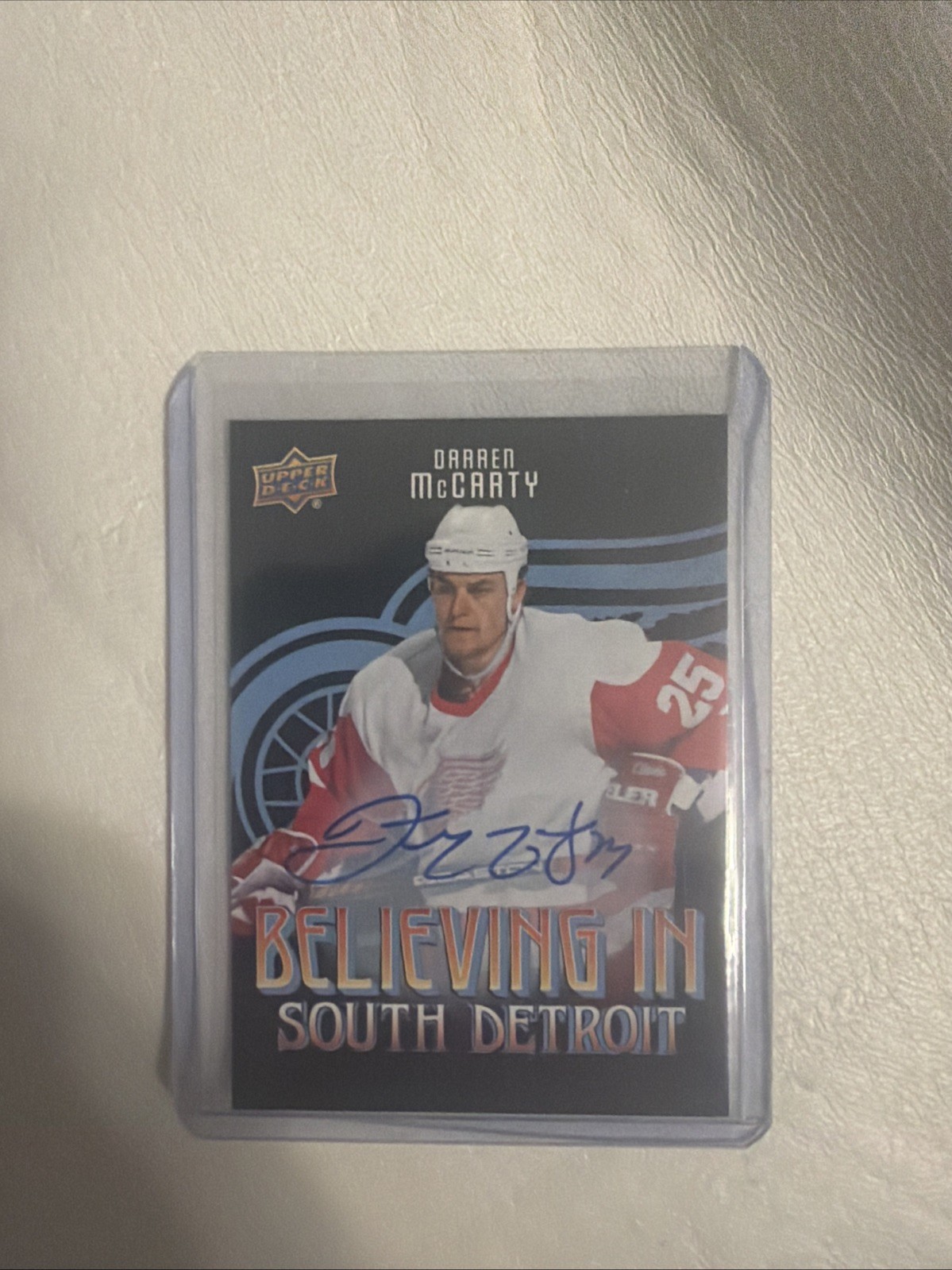 2025-26 Centennial Believing South Detroit Red Wings Darren McCarty Auto BSD-3