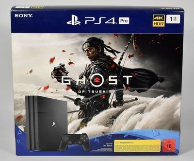   Sony PlayStation 4 PS4 Pro,Ghost of Tsushima Bundle,1TB,CUH-7216B,OVP