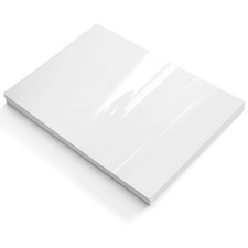 Self Adhesive Laminating Sheets A4, 20PCS Sealing 21.3 x 30cm, white 