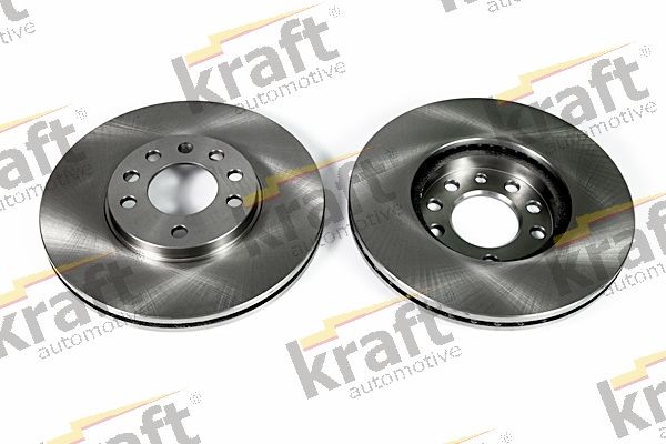 2X Kraft Automotive Bremsscheibe 6041541 FüR Opel Saab-image