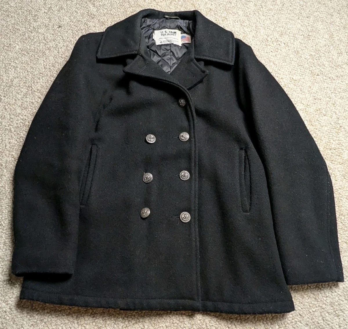vintage pea coat products for sale | eBay